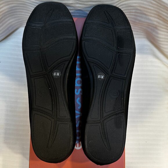 BRAND NEW IN BOX! EASY SPIRIT WYNTER QUILTED BLACK SUEDE LOAFER SIZE 6.5 - Picture 8 of 8
